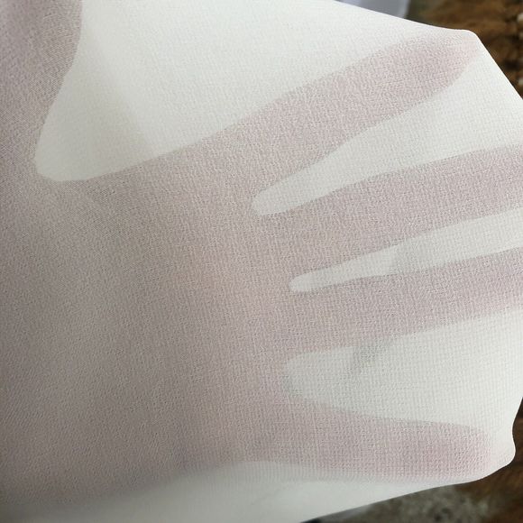 Victoria's Secret Medium Short Length Ivory Chiffon Sheer Babydoll Nightie Bride - Picture 5 of 8